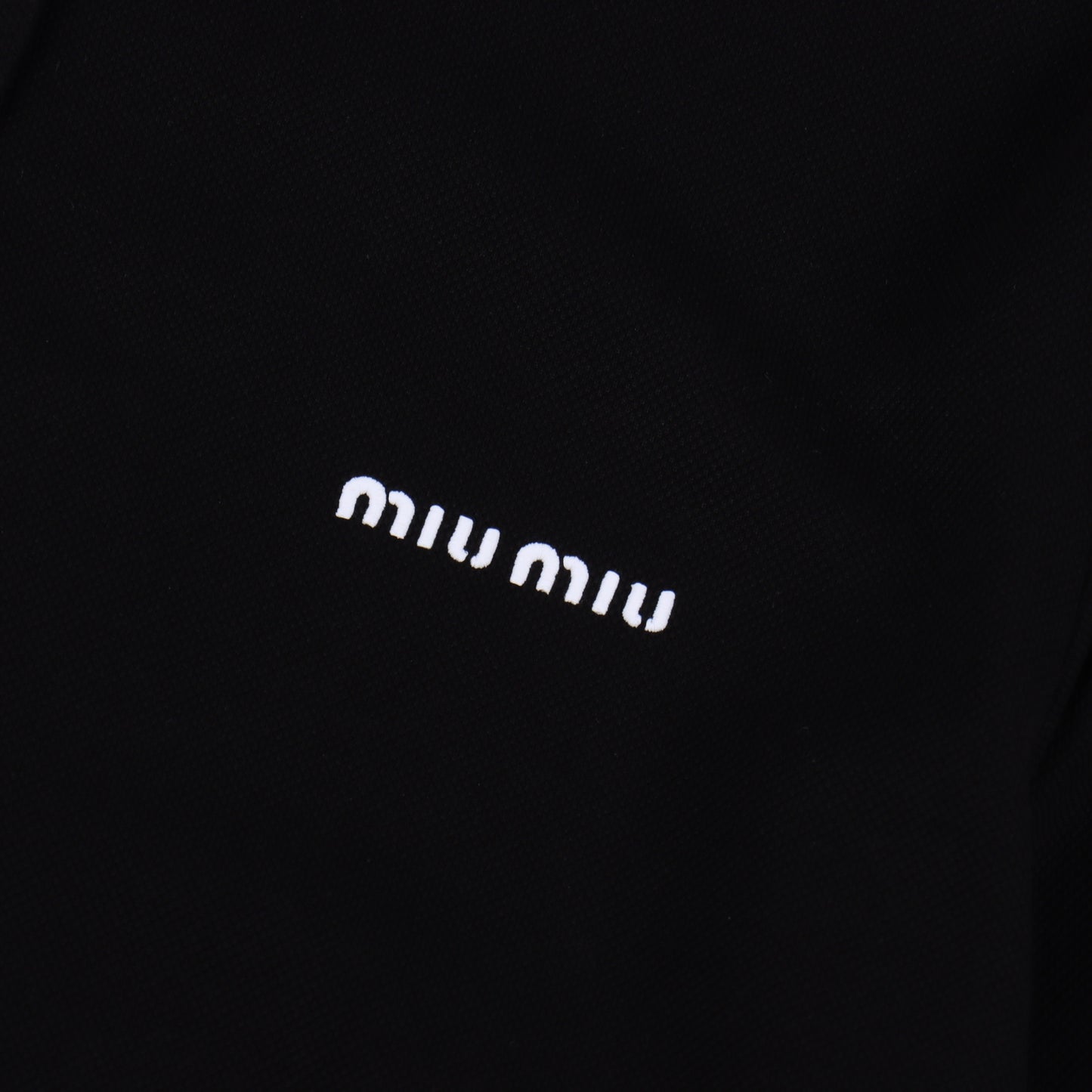 MIU MIU ESSENTIAL LONGSLEEVE POLO - SUPER CLONE