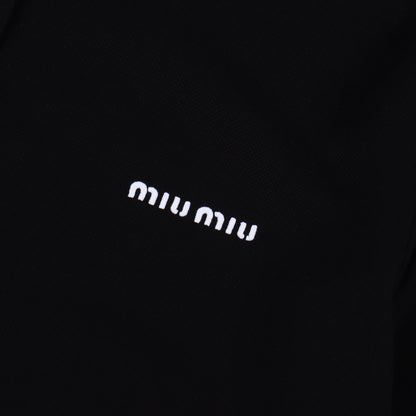 MIU MIU ESSENTIAL LONGSLEEVE POLO - SUPER CLONE