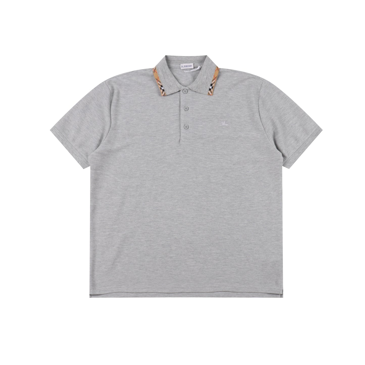 BURBERRY CHECK COLLAR POLO SHIRT – mit Tags – 1:1 HIGH END