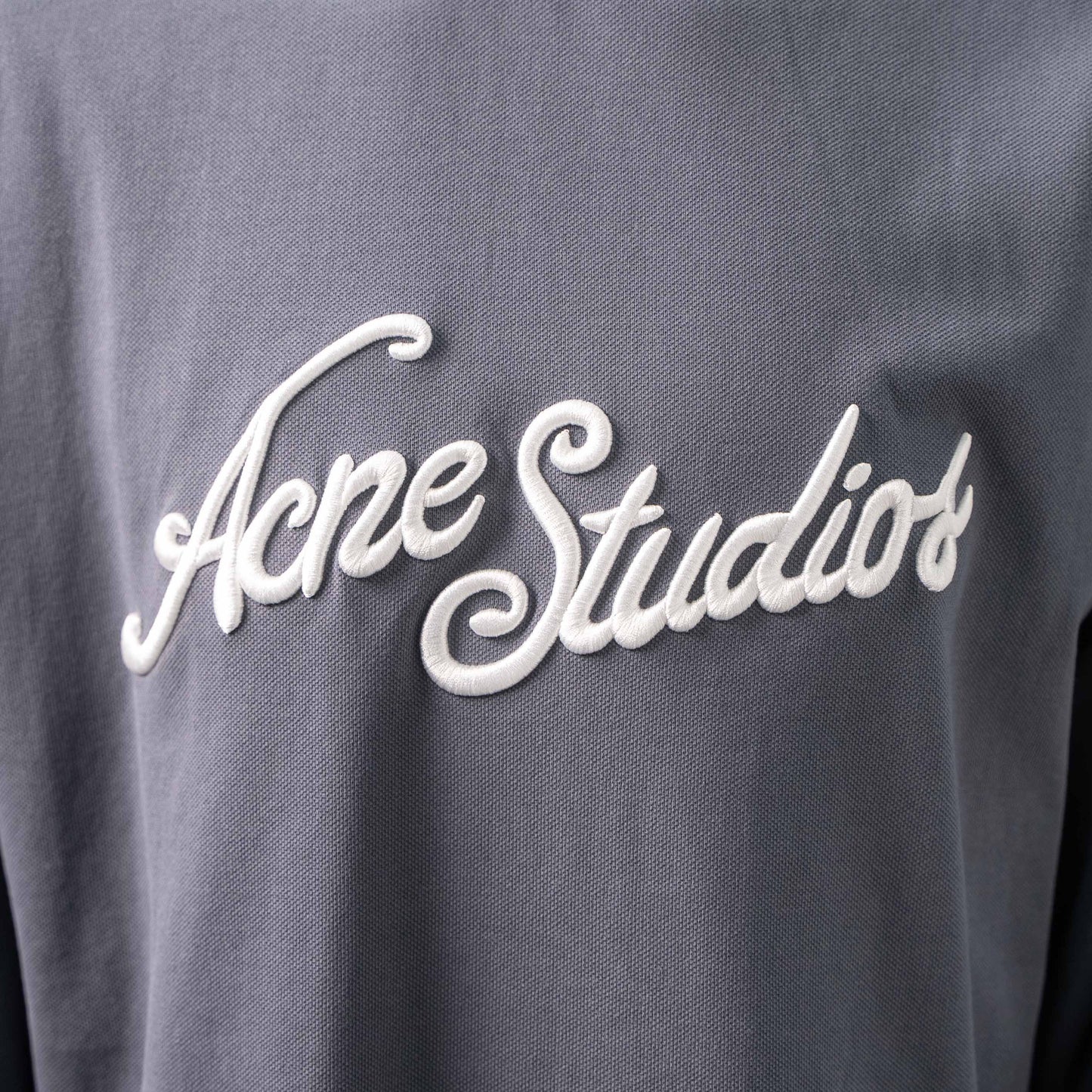 ACNE STUDIOS EMBROIDERED LOGO LONG SLEEVE T-SHIRT – 1:1 HIGH END