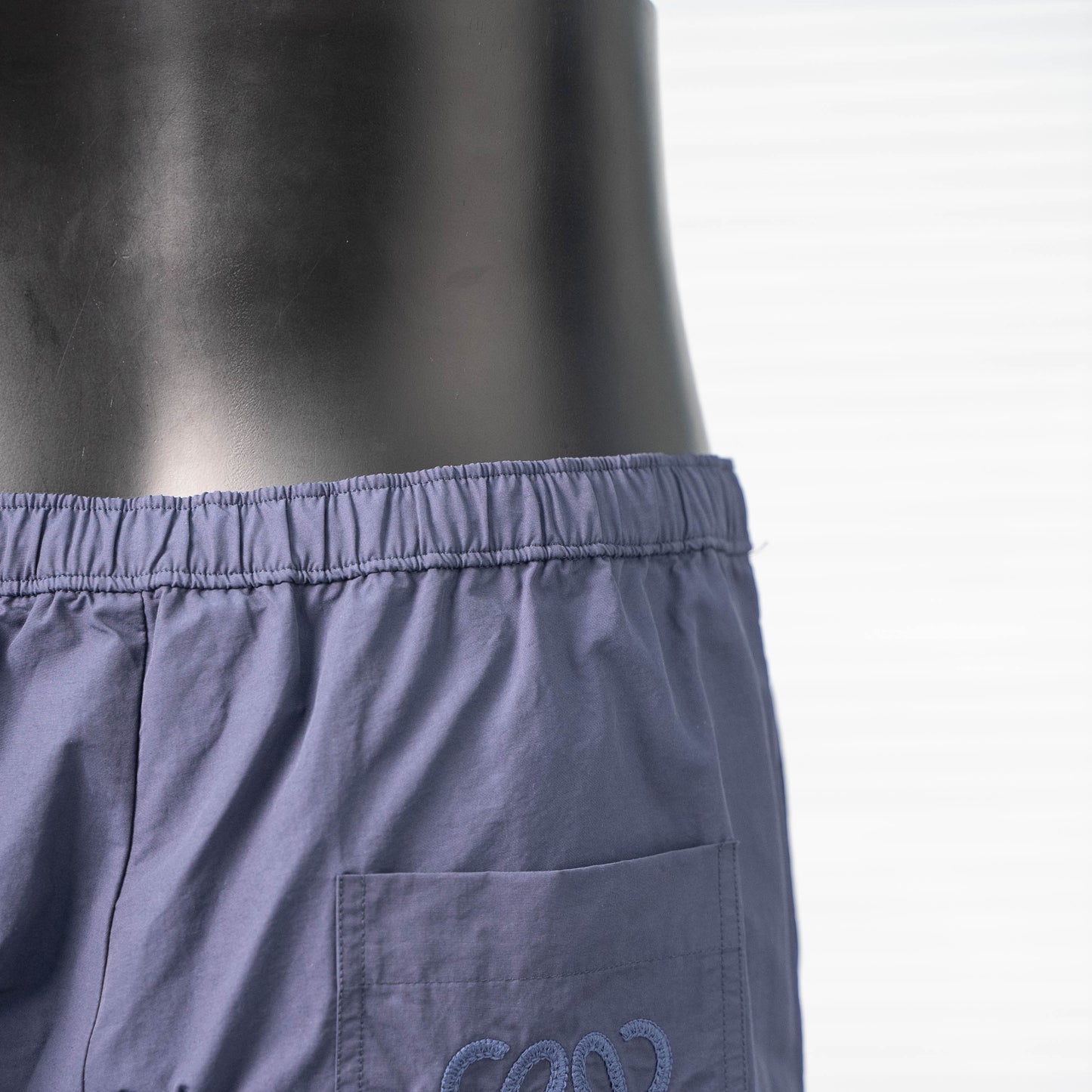 LOEWE ANAGRAM EMBROIDERED DRAWSTRING TROUSERS– 1:1 HIGH END