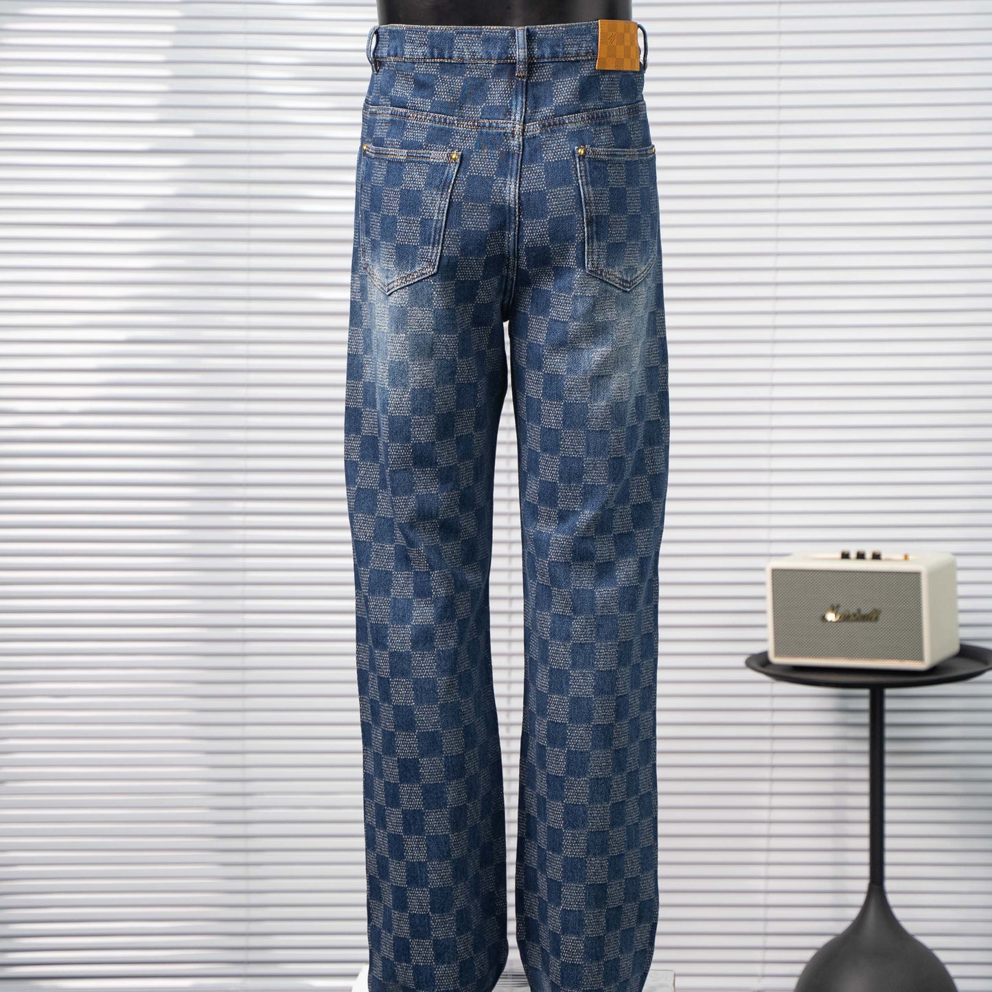 LOUIS VUITTON LV DAMIER MONOGRAM DENIM SKATE PANTS – 1:1 HIGH END