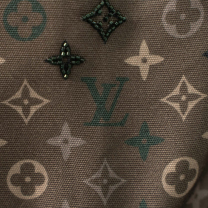LOUIS VUITTON MONOGRAM BEADED DENIM HOODED JACKET– 1:1 HIGH END