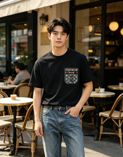 GUCCI 26SS HORSEBIT POCKET T-SHIRT– 1:1 HIGH END