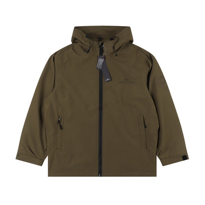 STONE ISLAND FLEECE JACKET - SUPER CLONE