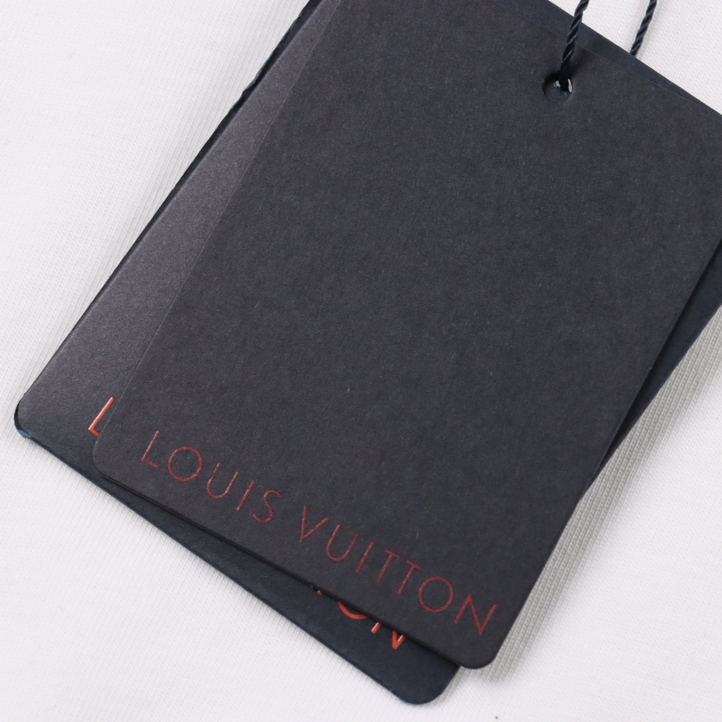 LOUIS VUITTON T-SHIRT - SCHWARZ / WEIß - SUPER CLONE 260g