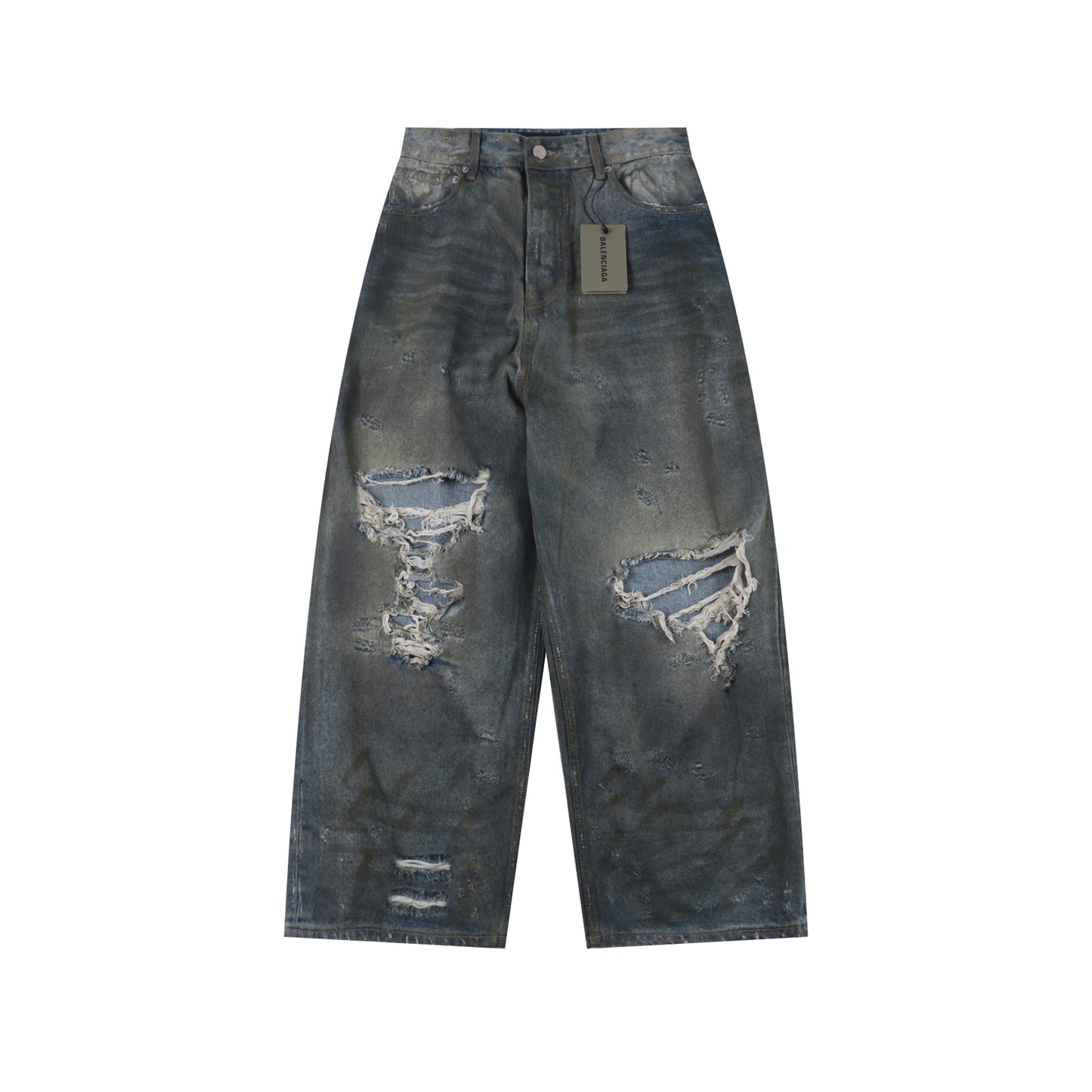 BALENCIAGA DISTRESSED DENIM – mit Tags – 1:1 HIGH END