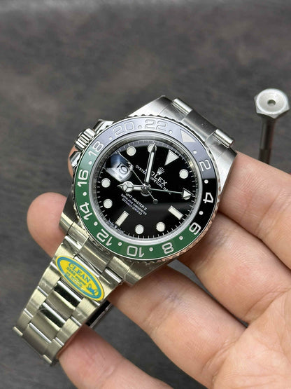 Rolex Datejust 41 mm, cadran gris, lunette plate - SUPER CLONE - MOUVEMENT SUISSE - Bracelet Jubilee
