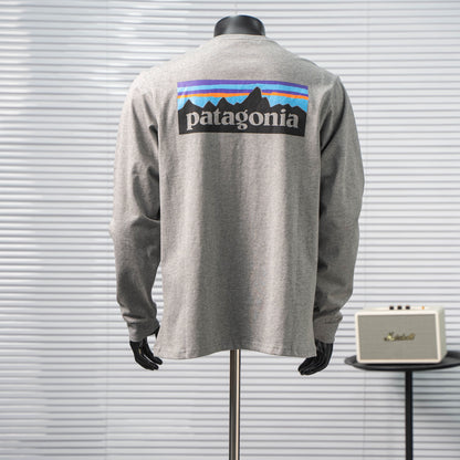 PATAGONIA P-6 LOGO LONG SLEEVE T-SHIRT– 1:1 HIGH END