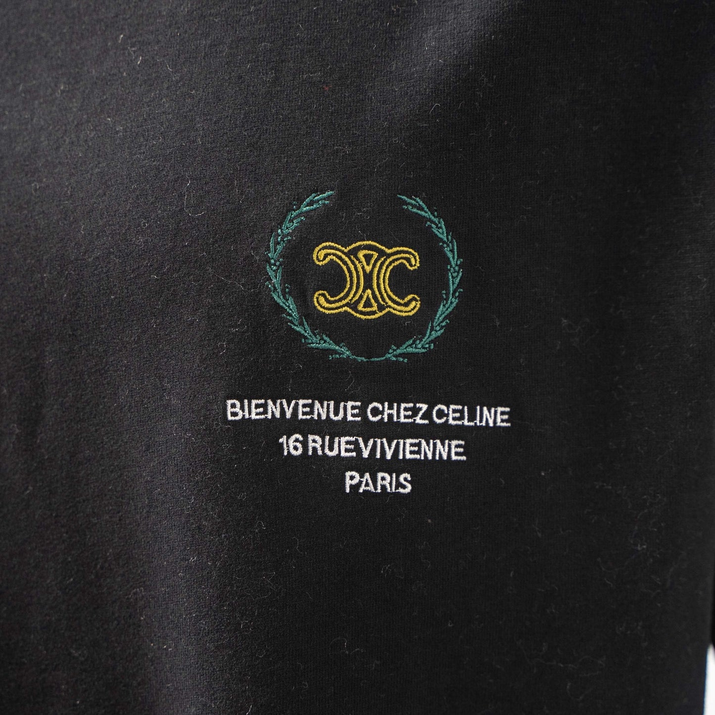 CELINE SUMMER EMBROIDERED LOGO T-SHIRT– 1:1 HIGH END