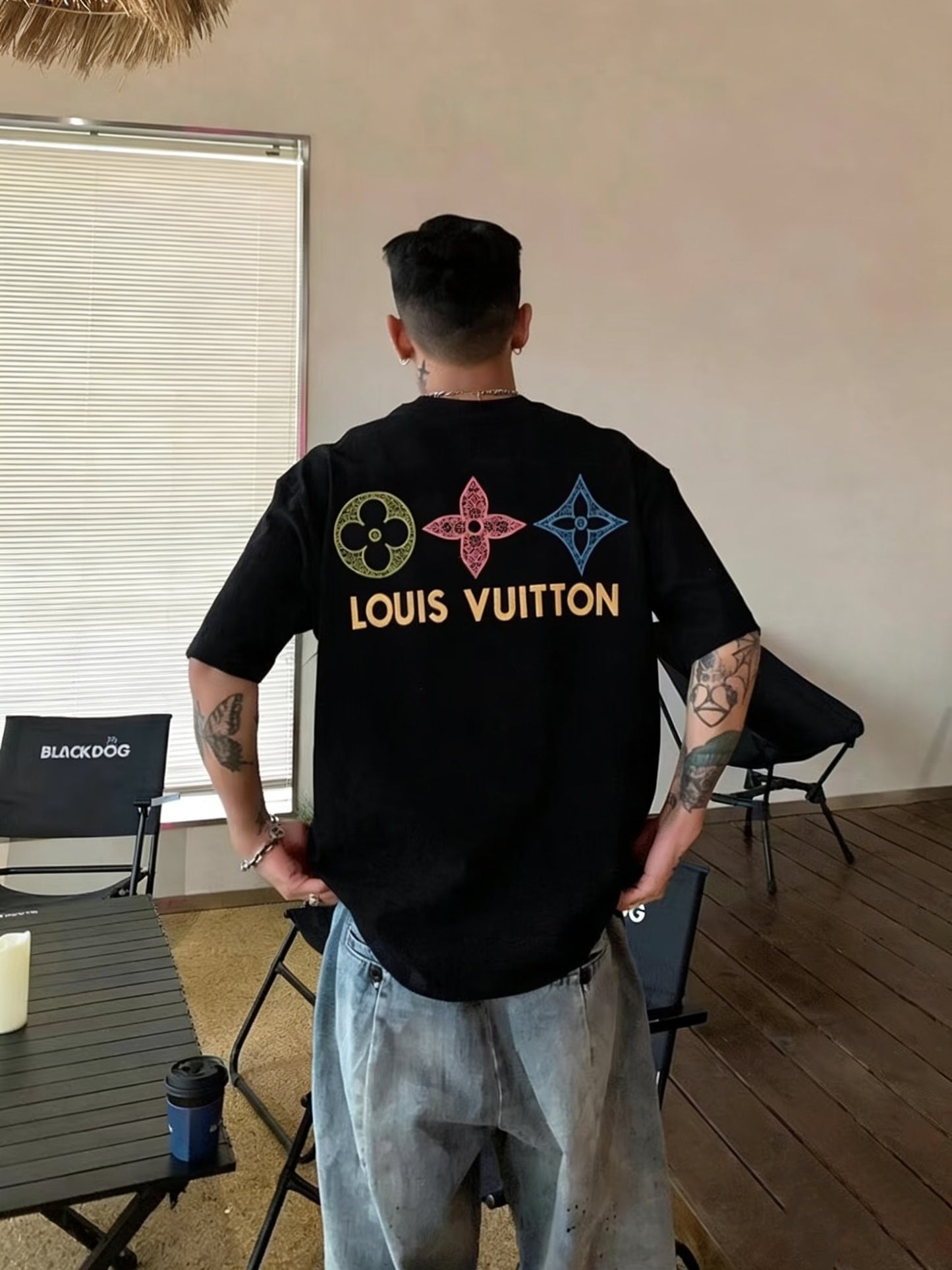 LOUIS VUITTON T-SHIRT - SUPER CLONE