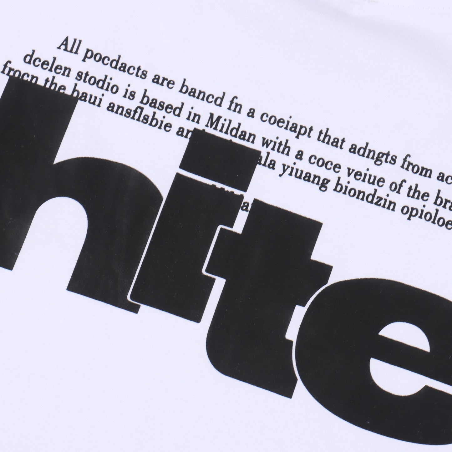 OFF WHITE T-SHIRT - SUPER CLONE