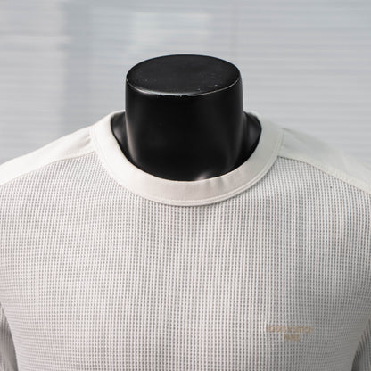LOUIS VUITTON DAMIER EMBROIDERED LONG SLEEVE T-SHIRT – 1:1 HIGH END
