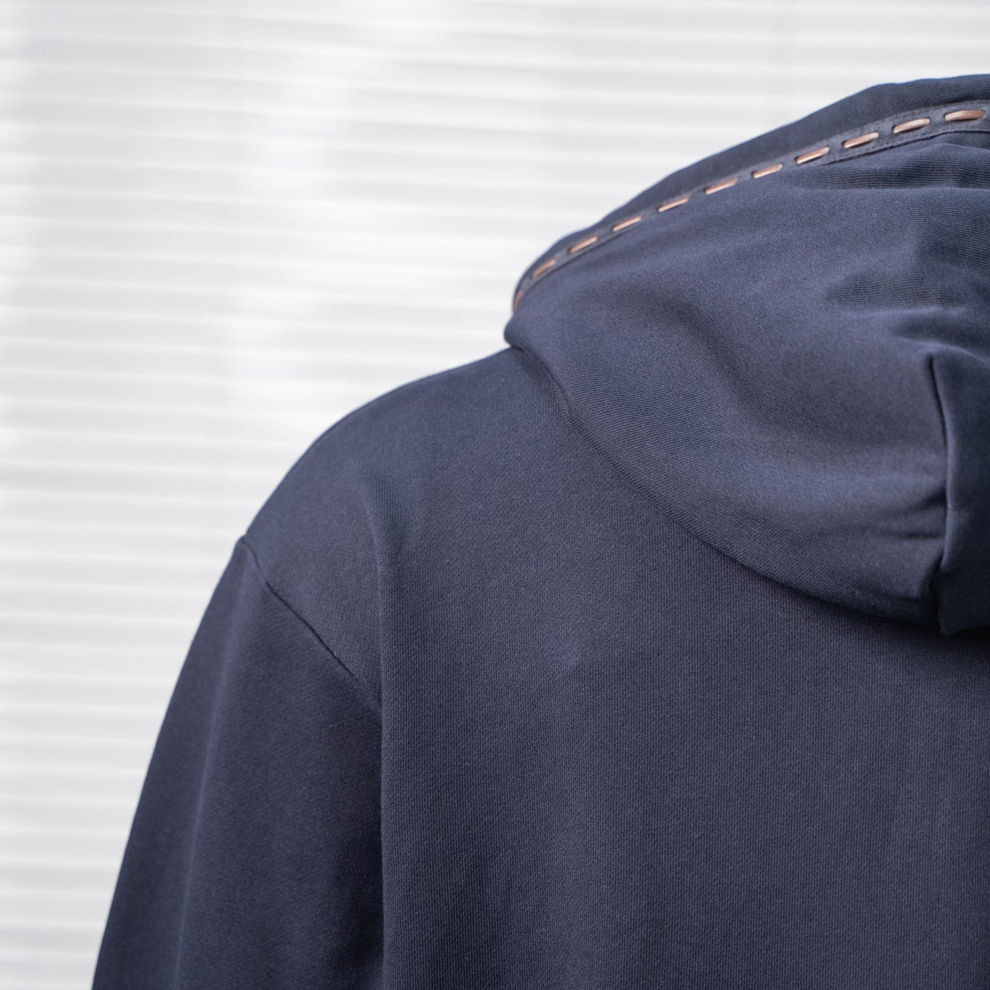 FENDI LEATHER LABEL ZIP HOODIE – 1:1 HIGH END