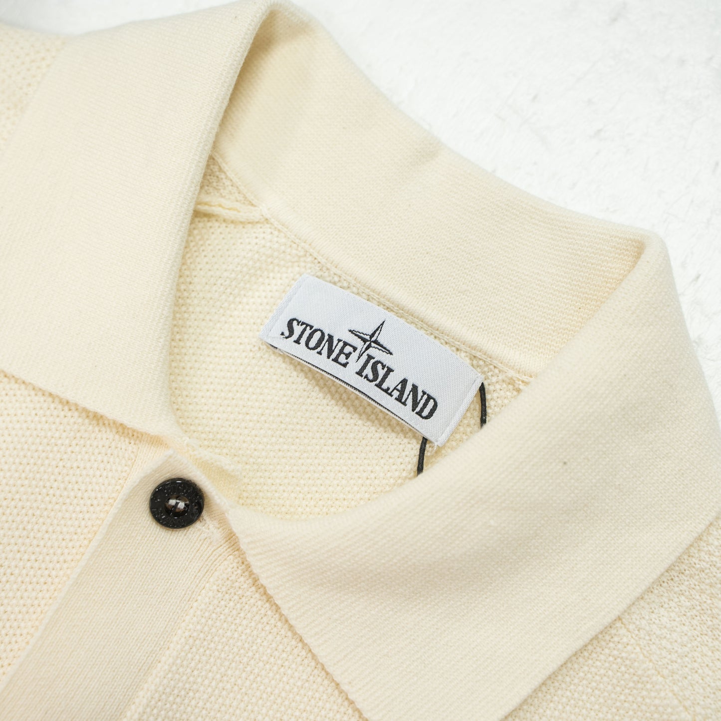 STONE ISLAND WAFFLE KNIT POLO SHIRT– 1:1 HIGH END