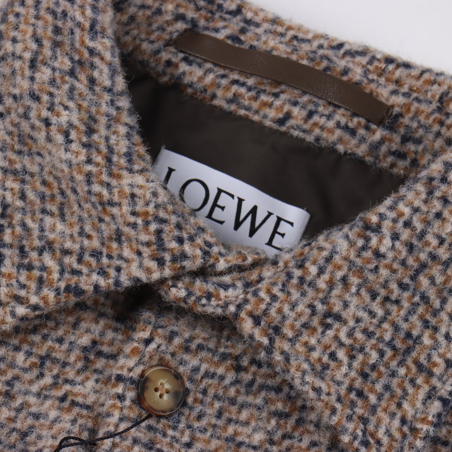 LOEWE WOOL BLEND OVERSHIRT - SUPER CLONE