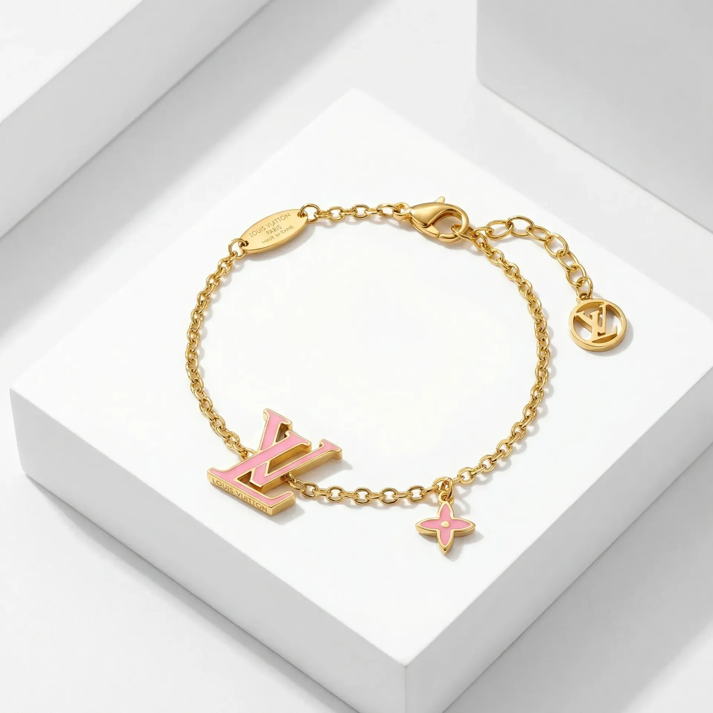 LOUIS VUITTON ICONIC ENAMEL BRACELET – Full Set  - 1:1 HIGH END