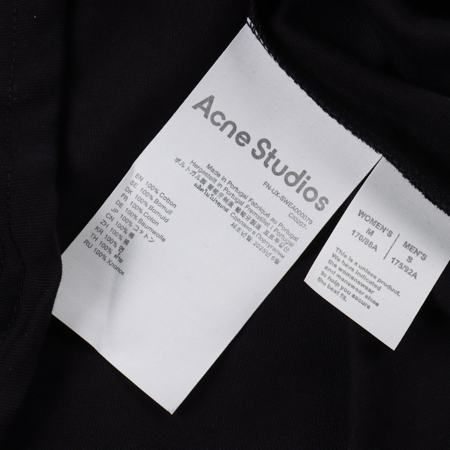 ACNE STUDIOS T-SHIRT - SUPER CLONE