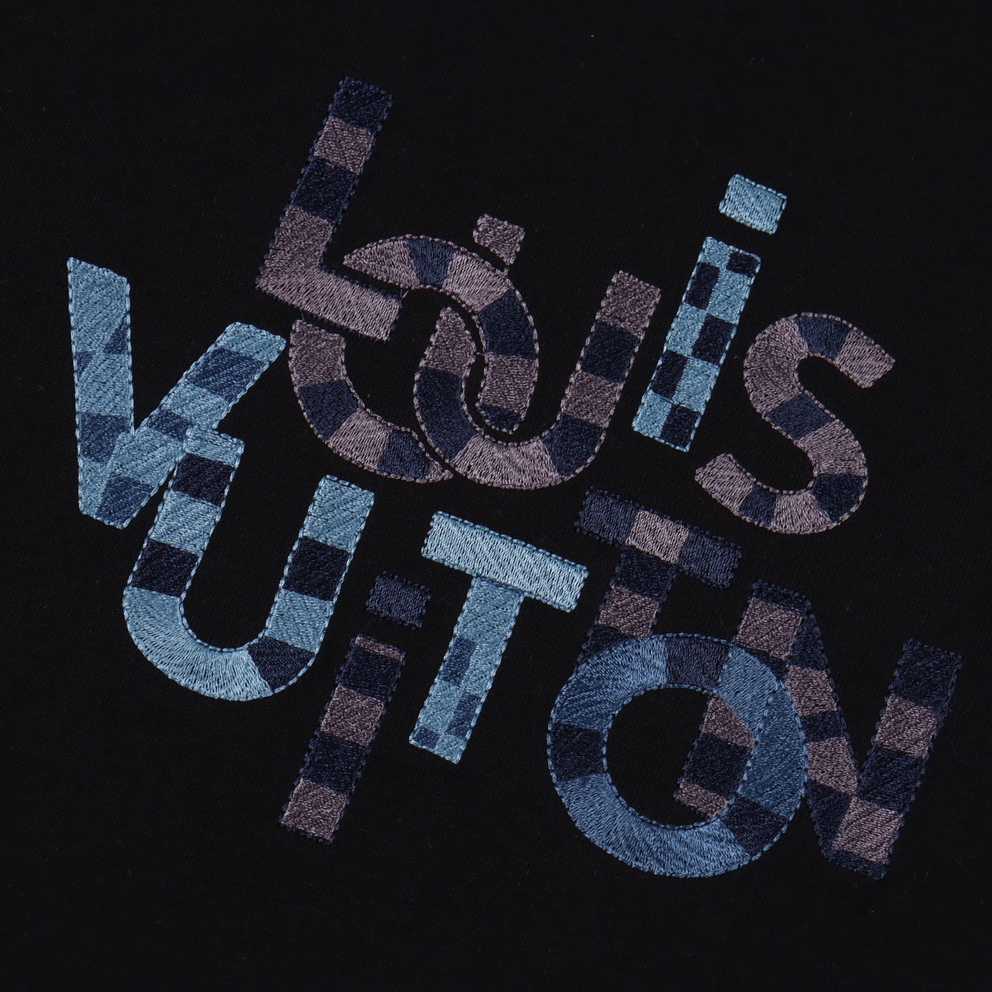 LOUIS VUITTON T-SHIRT - SCHWARZ / WEIß - SUPER CLONE 260g