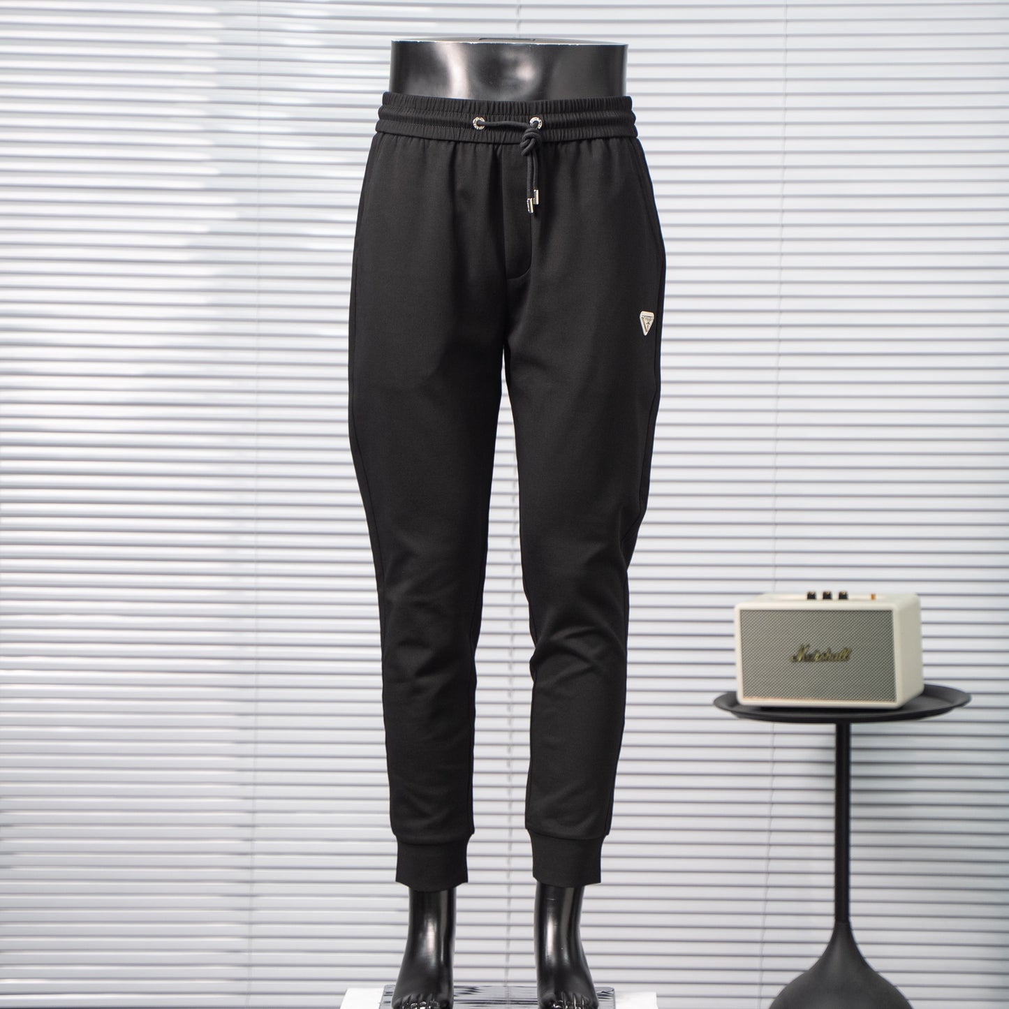 PRADA 2025SS INVERTED TRIANGLE CONTRAST POCKET TRACK PANTS – 1:1 HIGH END