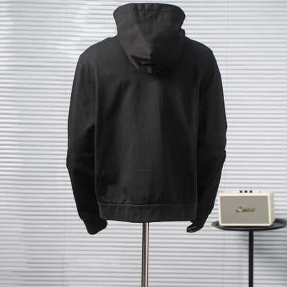 MONCLER EMBROIDERED PATCH ZIP-UP HOODIE– 1:1 HIGH END
