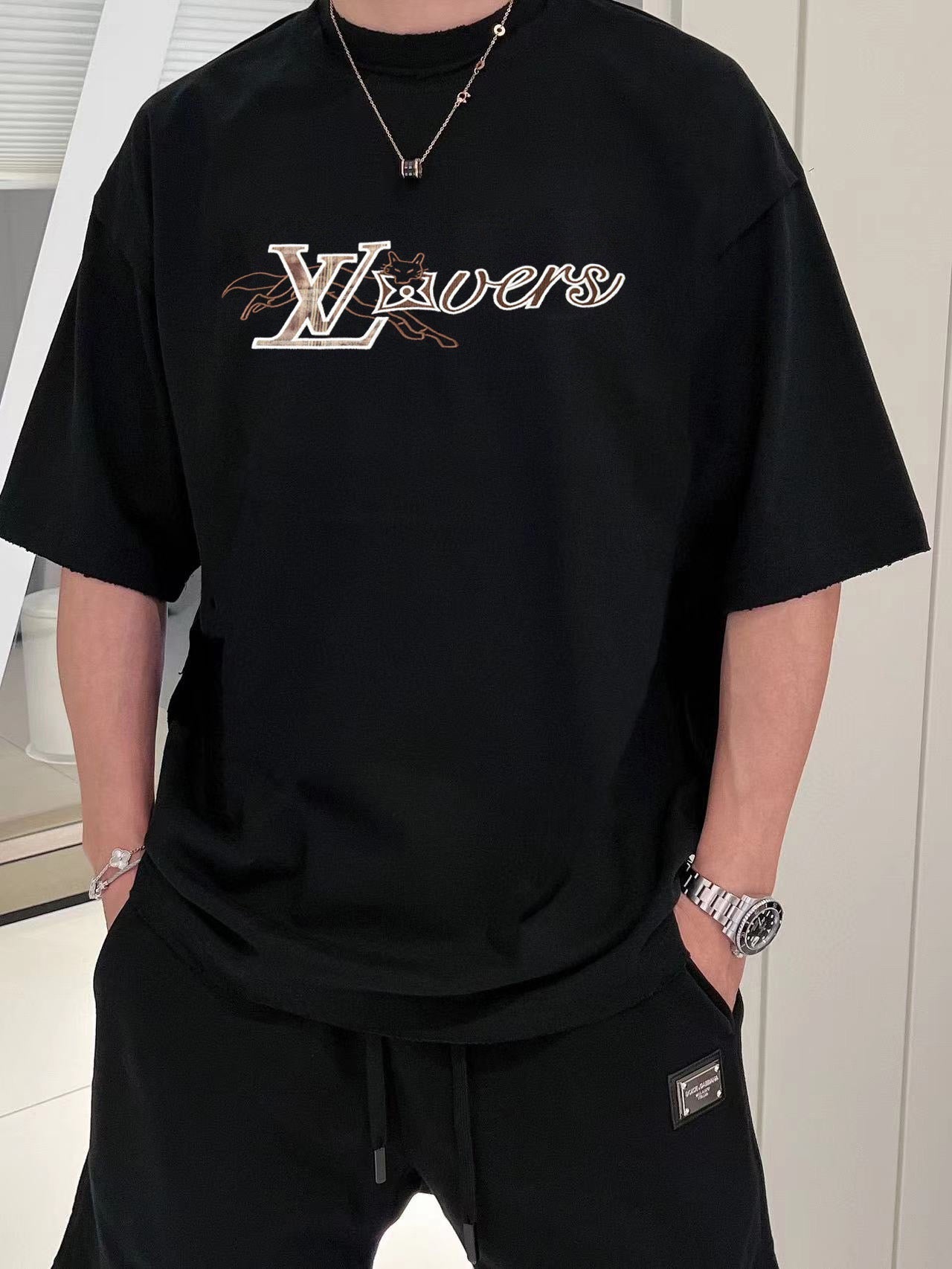 LOUIS VUITTON T-SHIRT - SUPER CLONE