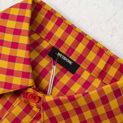 WE11DONE CHECK LOGO OVERSHIRT– 1:1 HIGH END