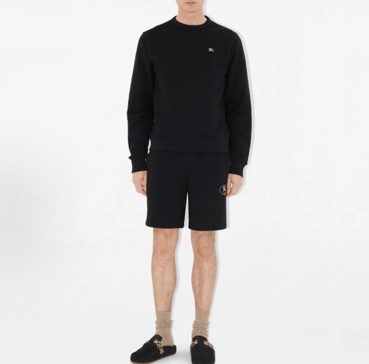 BURBERRY KNIGHT LOGO CREWNECK - SUPER CLONE