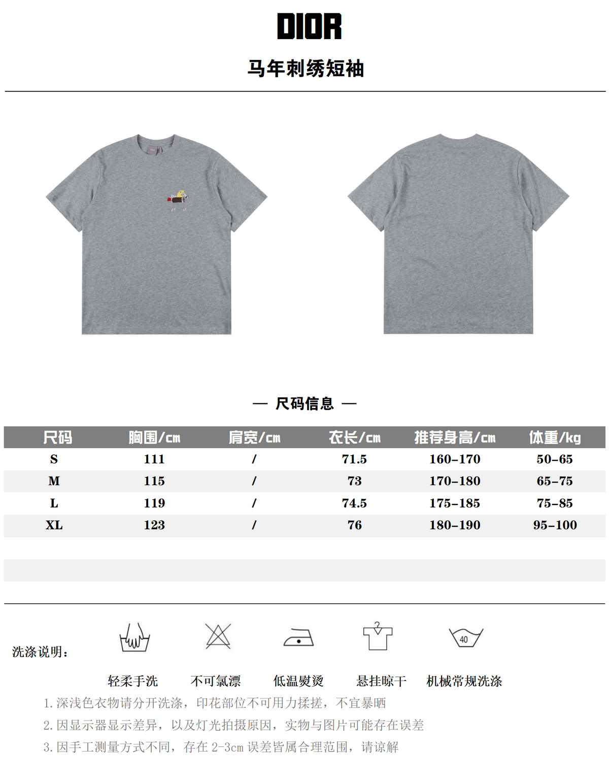 DIOR T-SHIRT - SUPER CLONE