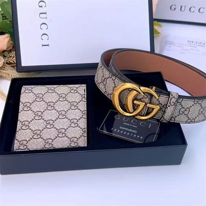 GÜRTEL & WALLET SETS - VERSCHIEDENE MARKEN - OVP MIT BOX