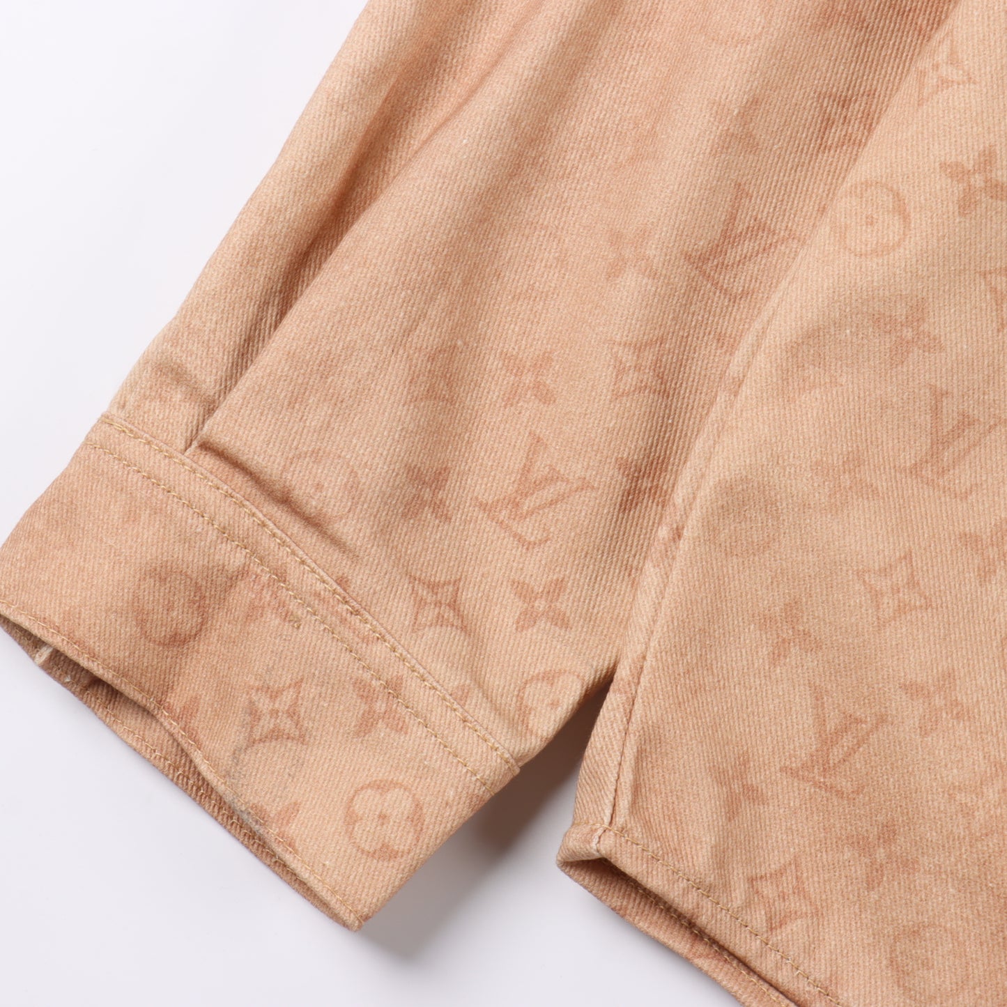 LOUIS VUITTON MONOGRAM DENIM SHIRT JACKET – BEIGE VINTAGE EDITION – mit Tags – 1:1 HIGH END
