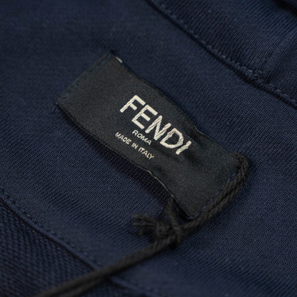 FENDI LEATHER LABEL ZIP HOODIE – 1:1 HIGH END
