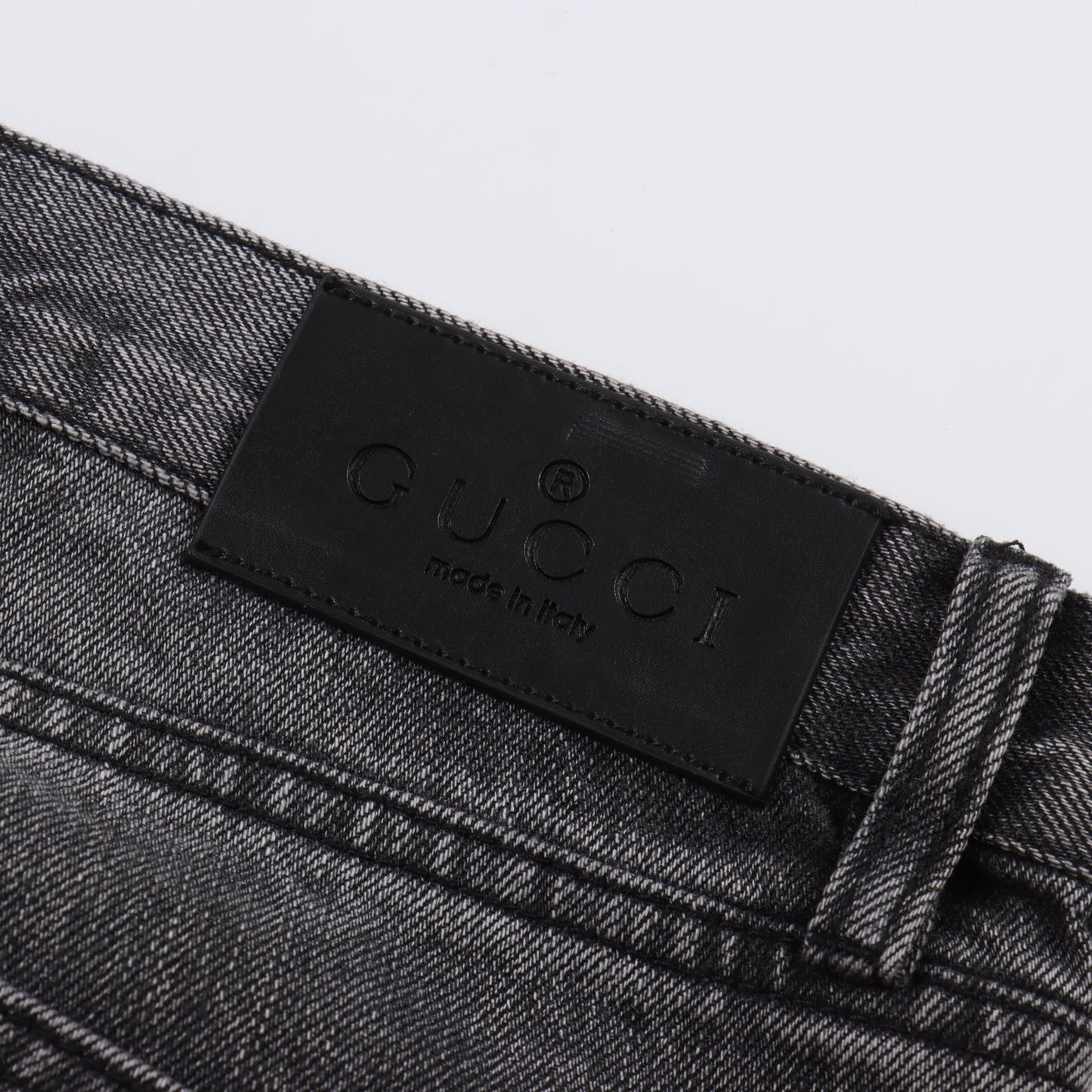GUCCI HORSEBIT DENIM – GREY WASH EDITION – mit Tags – 1:1 HIGH END