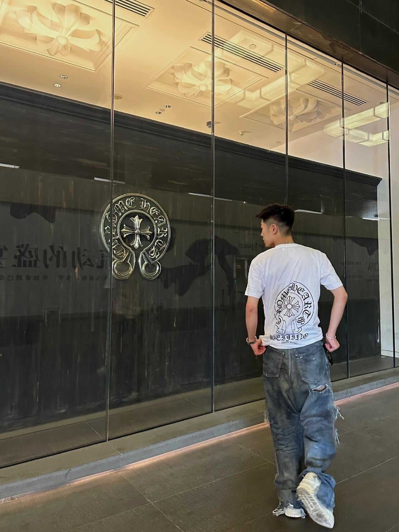 CHROME HEARTS T-SHIRT  - SUPER CLONE