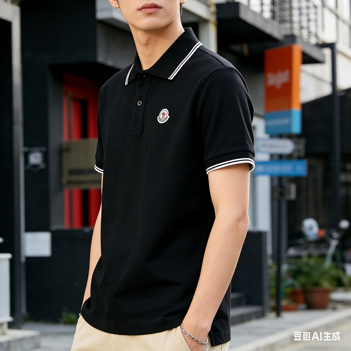 MONCLER POLO SHIRT – mit Tags – 1:1 HIGH END
