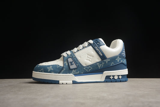 LV TRAINER BLUE WHITE - HIGH QUALITY 1:1