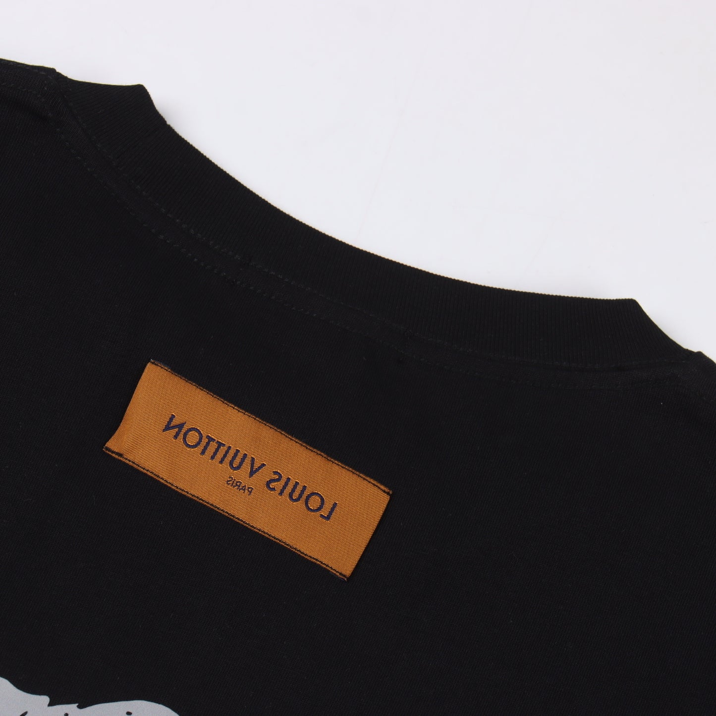 LOUIS VUITTON T-SHIRT - SCHWARZ / WEIß - SUPER CLONE 260g