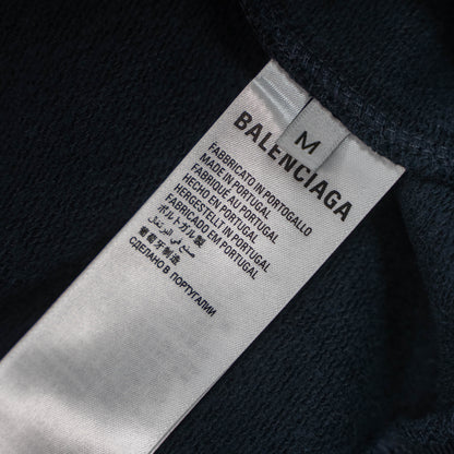 BALENCIAGA EMBROIDERED LOGO V-NECK HOODIE– 1:1 HIGH END