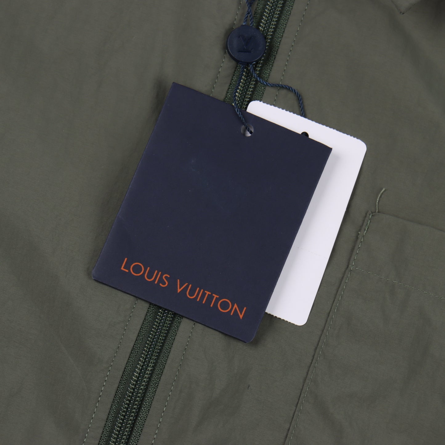 LOUIS VUITTON LIGHT ZIP JACKET – Olive Green Edition – 1:1 HIGH END