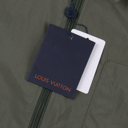 LOUIS VUITTON LIGHT ZIP JACKET – Olive Green Edition – 1:1 HIGH END
