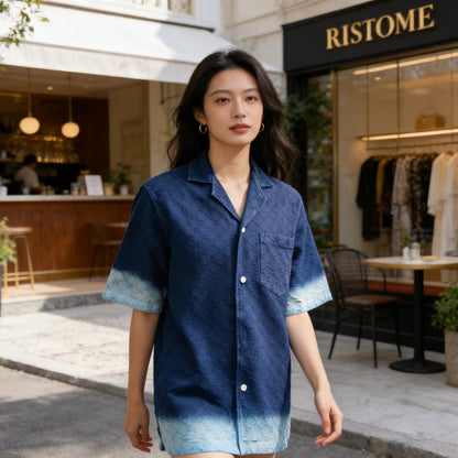 GUCCI GG DENIM SHIRT – BLUE VINTAGE FADE EDITION – mit Tags – 1:1 HIGH END