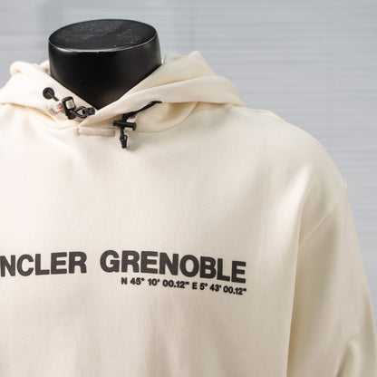 MONCLER GRENOBLE EMBROIDERED LETTERING HOODIE – 1:1 HIGH END