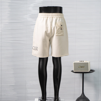 MONCLER EMBROIDERED LOGO SWEAT SHORTS – 1:1 HIGH END