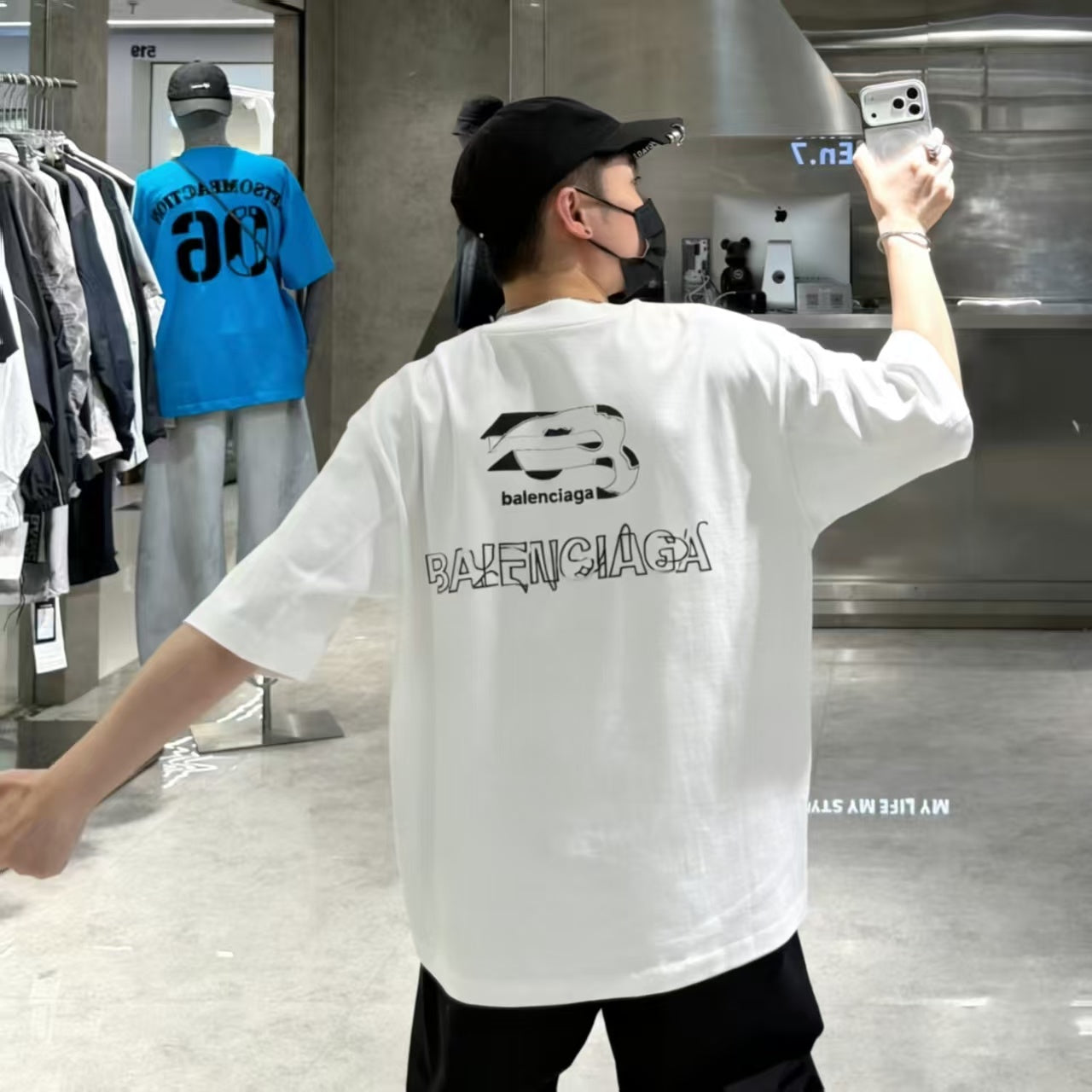 BALENCIAGA T-SHIRT - SUPER CLONE