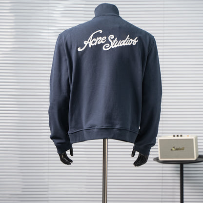 ACNE STUDIOS BACK EMBROIDERED ZIP-UP JACKET – 1:1 HIGH END