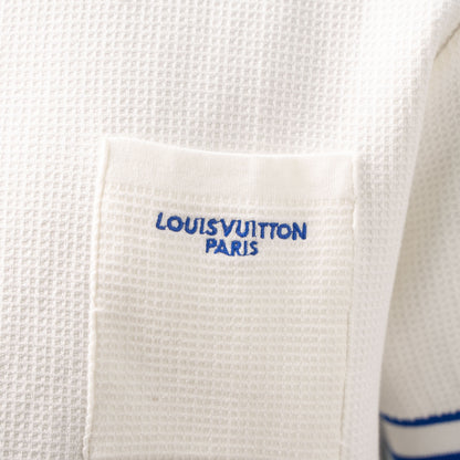 LOUIS VUITTON WAFFLE KNIT POCKET POLO SHIRT– 1:1 HIGH END
