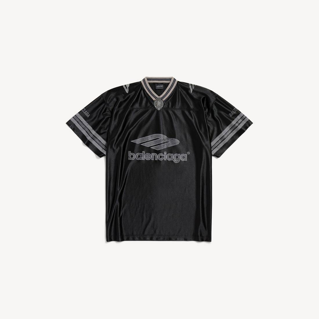 BALENCIAGA FOOTBALL V-NECK T-SHIRT - 1:1 HIGH END