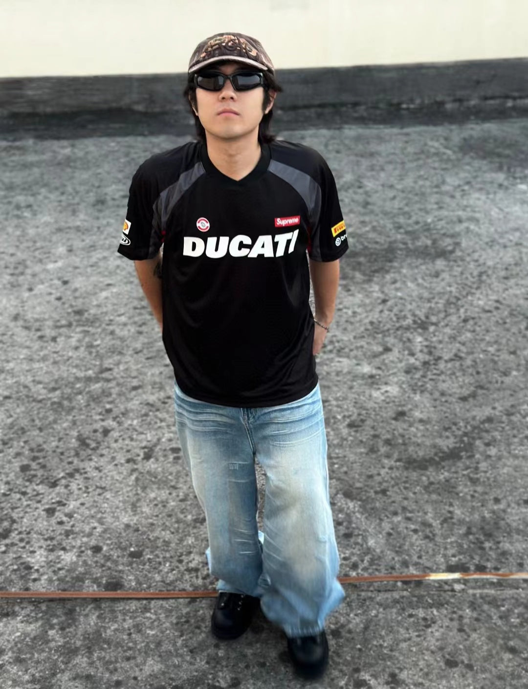 Supreme x DUCATI Jersey - SUPER CLONE