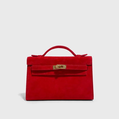 HERMÈS Kelly Pochette Bordeaux Veau Doblis Palladium Hardware 21 - 1:1 HIGH END