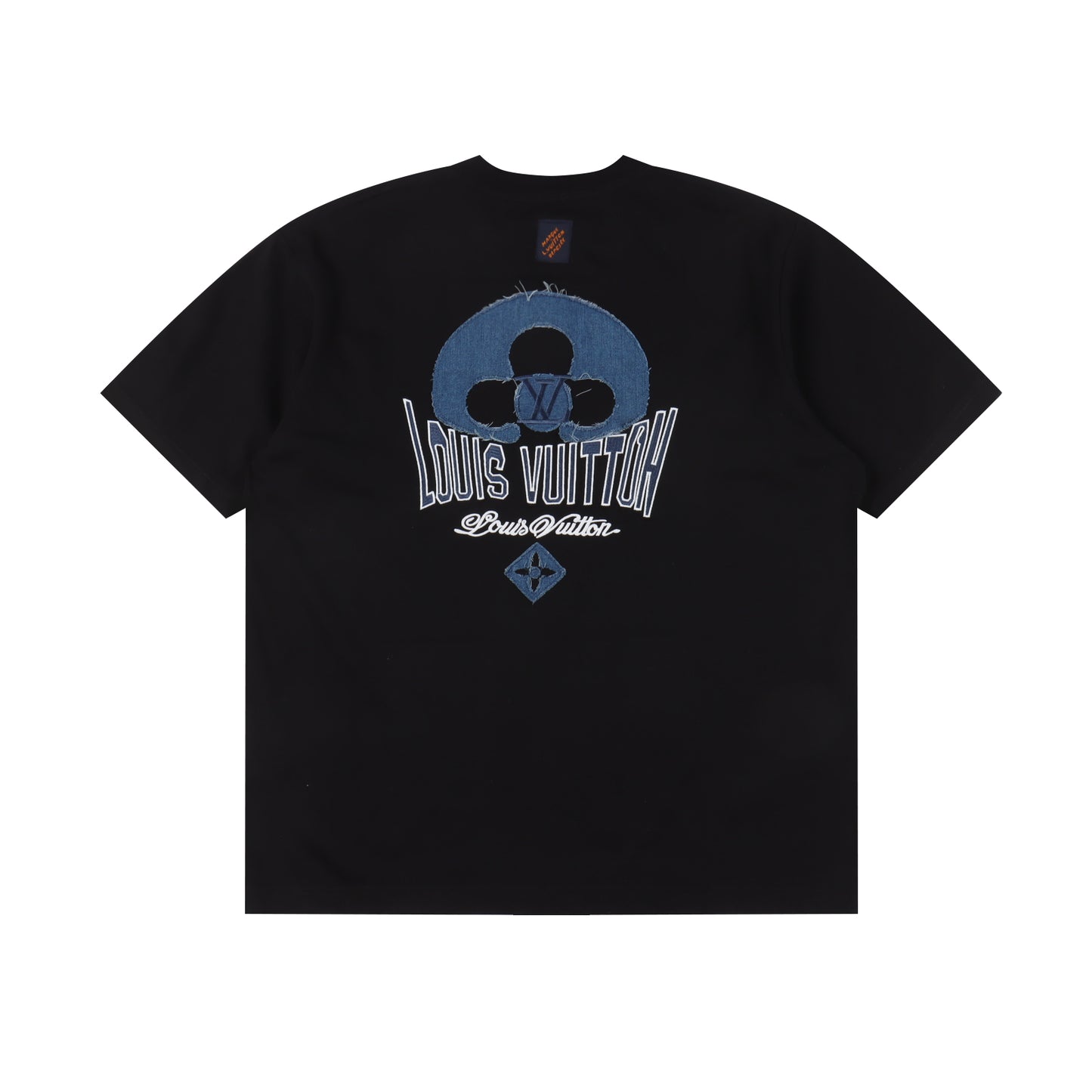 LOUIS VUITTON T-SHIRT - SCHWARZ / WEIß - SUPER CLONE 260g